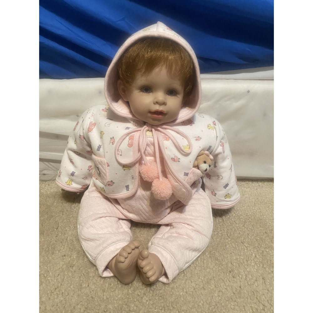 Adora Doll Girl Reddish Brown Hair Blue Eyes Toddler Name Your Own Baby Rare